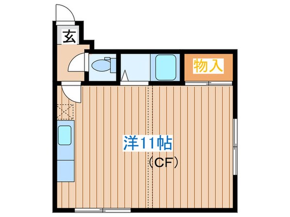 ツインブランシェ東館の物件間取画像